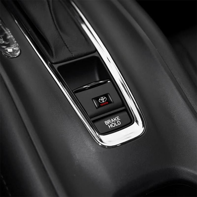 10 Stück Mode Trend Logo Autoaufkleber Zubehör Für Toyota GRsport Hilux Aygo Yaris Corolla Rav4 CHR Auris Cruiser Prius