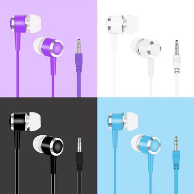 In Ear Subwoofer Headphones MP3 Phone Universal Stereo Quality Earplugs Wire Crystal Sound W1G3