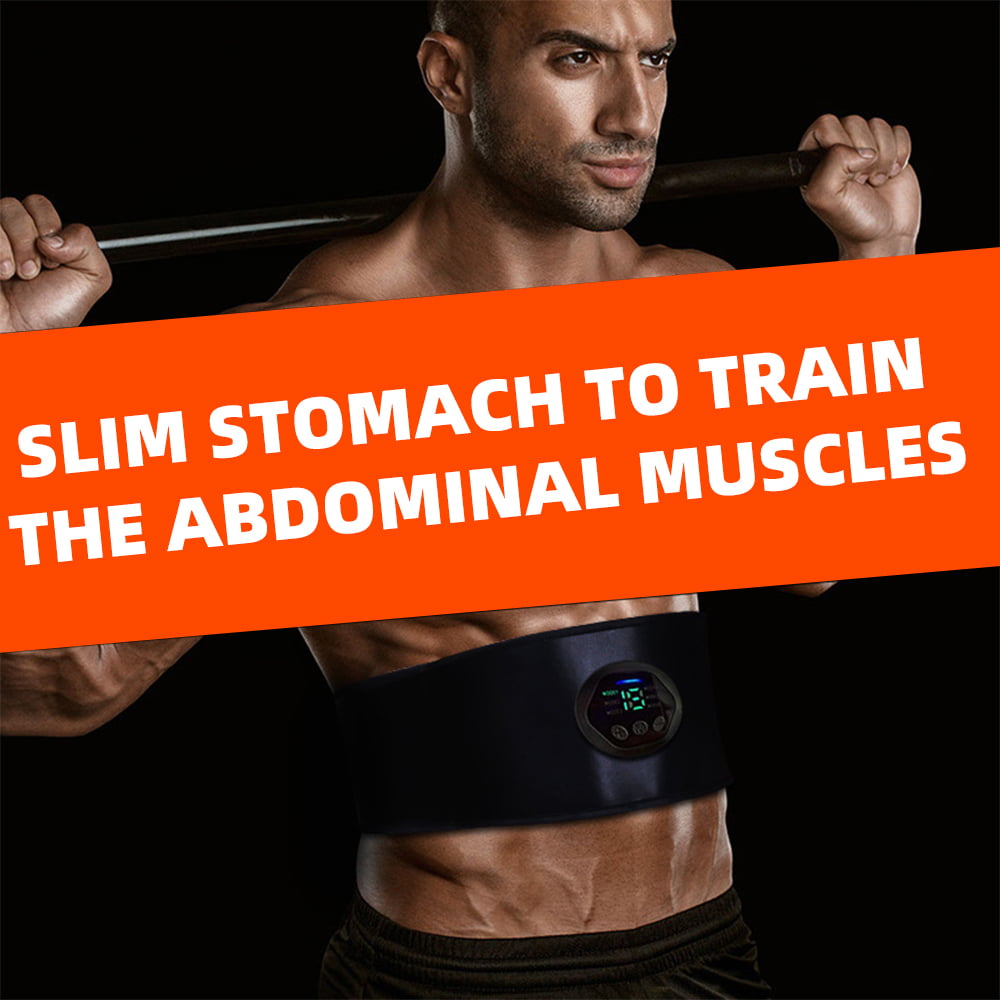Abdominal Fitness Belt Abdomen Body Slimming Shaping Belt Trainer Electric Muscle Stimulator Weight Lost Fitness Equipment