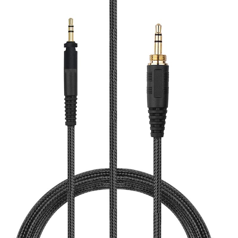 Replacement Nylon Braided Cable Cord For SRH940 SRH840 SRH750DJ SRH740 SRH440 Studio