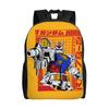 Personalized Gundams Backpacks Men Women Casual Bookbag for School College Anime Bags