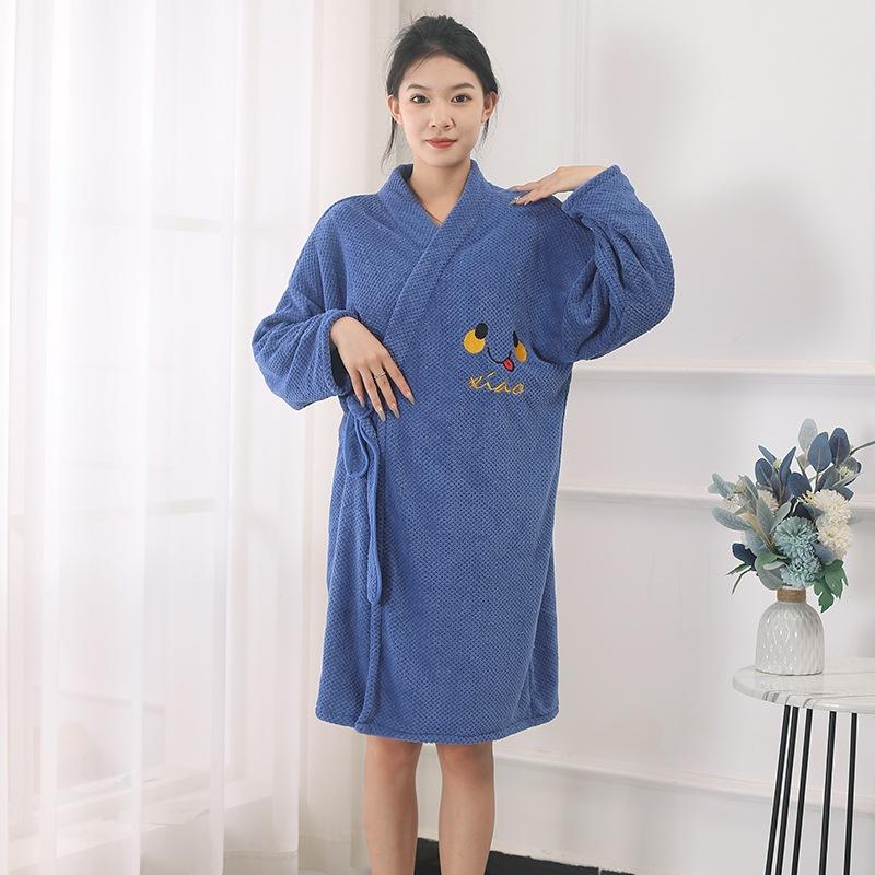 New Cotton Bath Towel for Home Use Suitable for Women and Adults In Winter Can Be Wrapped for Showering Quick Drying Nightgown