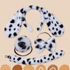 Puppy Dog Ears and Long Tail Hair Clip Faux Dress Up Cat Ear Lolita Hoop
