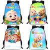 Cocomelon Backpack Children School Bags Durable Cartoon Lankybox Schoolbag For Kids