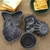 1 Piece Of Non Stick Carbon Steel Mold Baking Tray Heart-shaped Shell Butterfly And Other Pancake Cake Bread Baking Tools