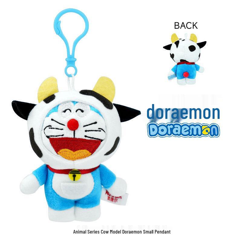 Doraemon Blue Cat Plush Toy Pendant - Dessert Series