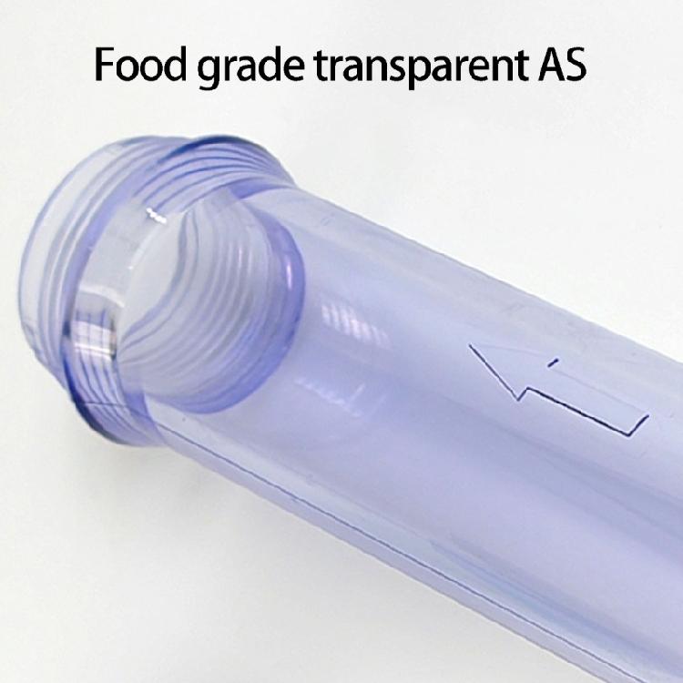 Clear Big Water Filter Housing Heavy Type with Pressure Relief for Easy Media Observation Water Purifiers