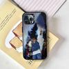 J-Junior H Phone Case For iPhone 17,16,15,14,13,12,11 Plus,Pro Max,XS,Colorful Silver Black Cover