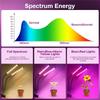 Grow Lights For Indoor Plants 20w,  360adjustable Gooseneck Plant Grow Light With Table Clip, 3 Light Modes & 9 Bright Levels