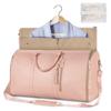 1Pc Foldable Women'S Travel Convenient Carry-On Clothing Bag Large Pu Leather Duffel Bag Women'S Business Travel Bag