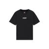 Li Ning China Li Ning T Shirts Unisex Black Crew Neck Moderate Straight Fit AHSS136-2