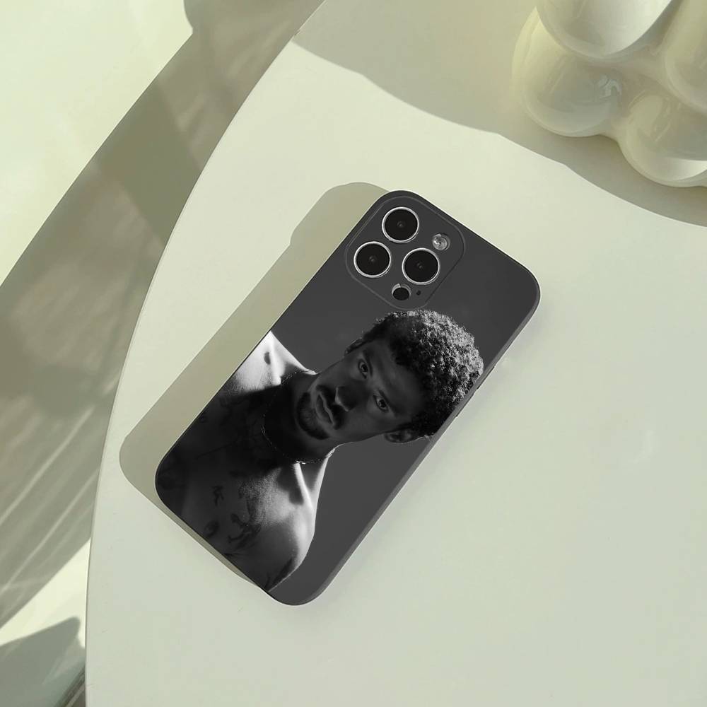 

B-B-Bad -Bunny Phone Case For iPhone 17,16,15,14,13,12,11 Pro Max,16Plus,XS Lightweight and practical Soft Black Cover iPhone16