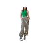 Adidas City Escape Knitted Tracksuit Bottoms With Logo And 3D Pockets Women Bottoms Pebble-Silver-Grey JE8584