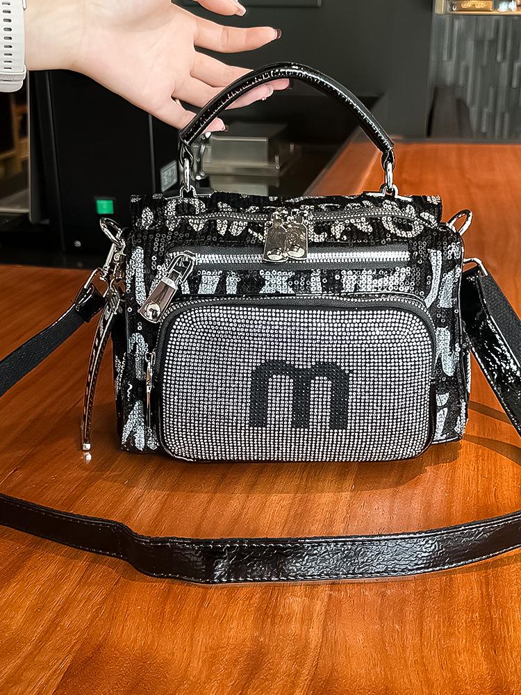 2025 Women's Sequin Versatile Fashion Crossbody Handbag - Casual High-End Style