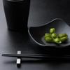 [ware hendey] Schlichte quadratische kleine Schale, 11 cm, Unzerbrechlich, Hergestellt in Japan, Premium Schwarz, Hitzebeständig (240 Grad), Spülmaschinenfest, Mikrowellengeeignet,