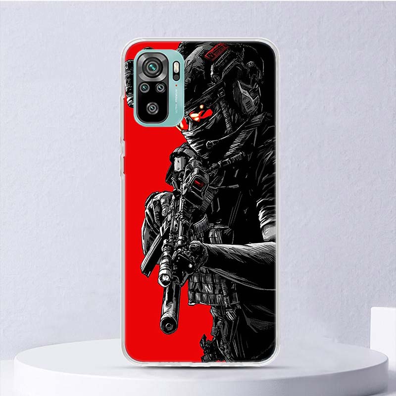 Counter Strike Cs Go Soft Case For Xiaomi Redmi Note 14 13 12S 11S 10S 12 Pro Plus Phone Cover 11 10 11E 11T Note14 Shell Coque