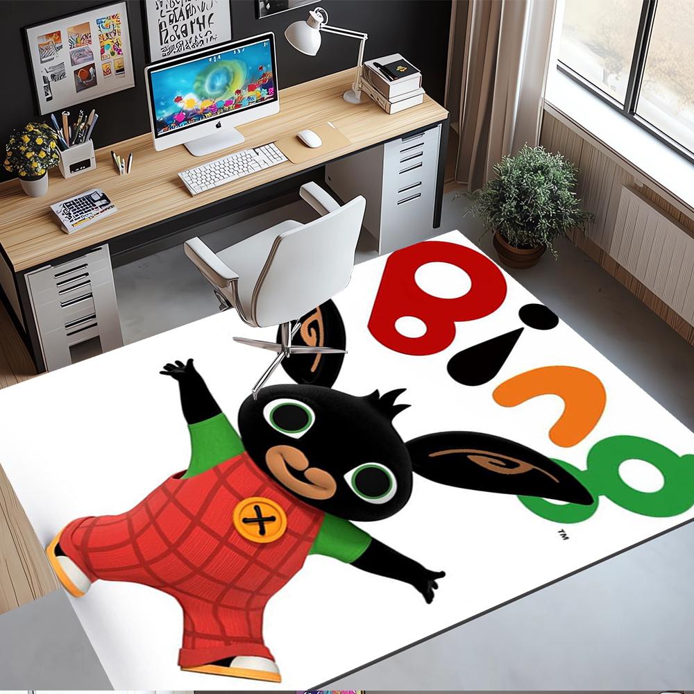 Bing Printed Carpet,Rug,for Office Chair Living Room Bedroom Kitchen Room Decor Gifts.