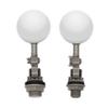 1PCS Float Ball Valve 1/2"  or 3/4" Plastic Adjustable Water Float Ball Valve for Water Tower Water Tank Livestock Water Drinker