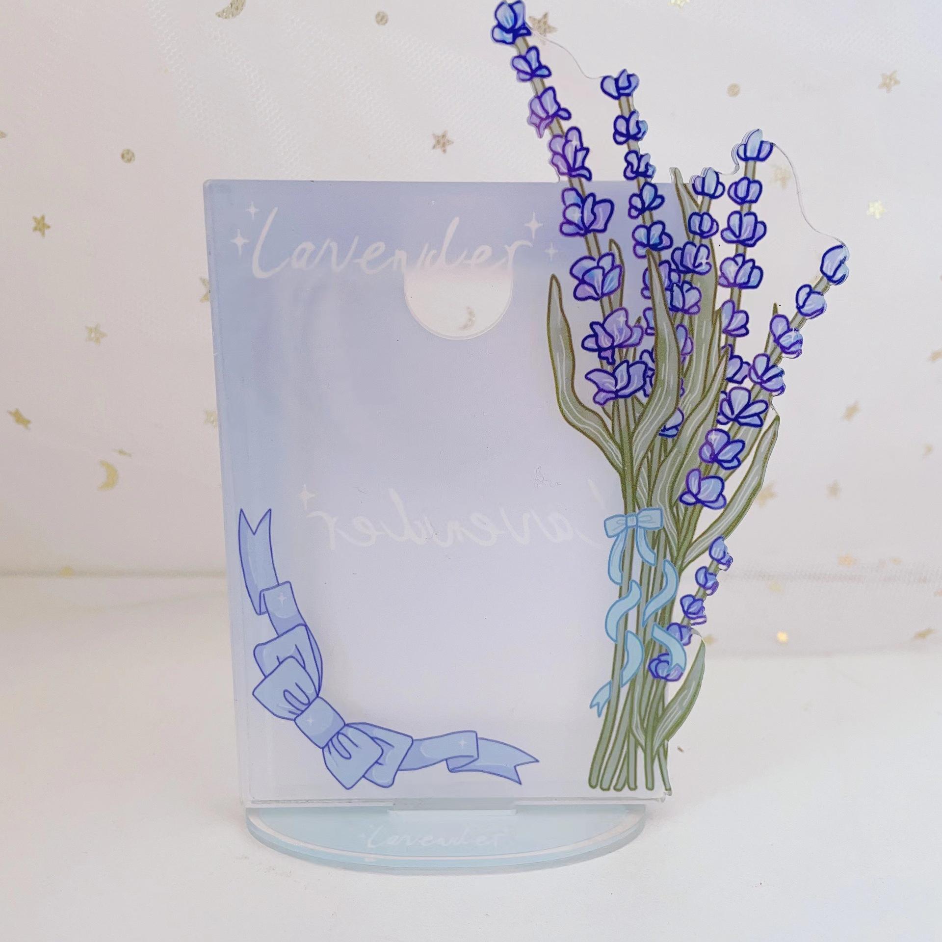 

Серия «Бабочка и цветок» акриловая звезда фото идол 3 дюйма Polaroid фото настольный вращающийся орнамент None