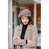 Women S Korean Style Plaid Beret Hat Cute British Painter Cap