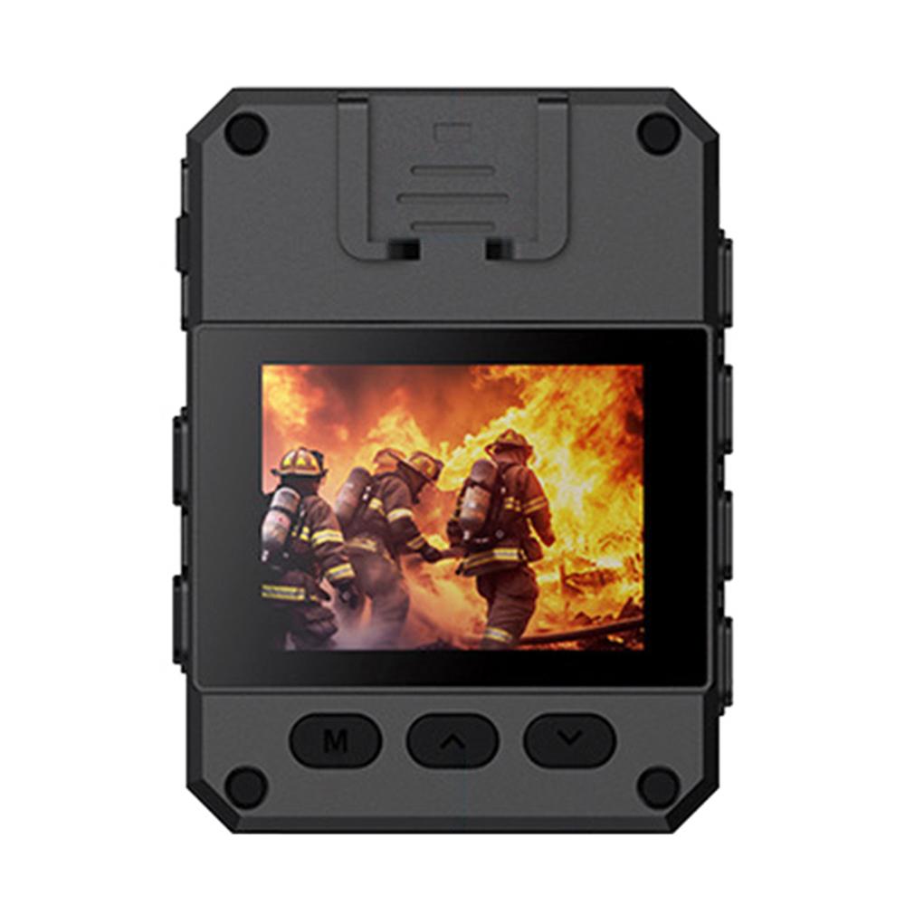 4K HD Mini Camera with HD IPS Screen Back Clip Police Recorder Portable Body Camera Motion Detection IR Night Vision