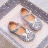 Girls' Crystal Leather Princess Dress Shoes - 2026 Spring/Autumn Collection