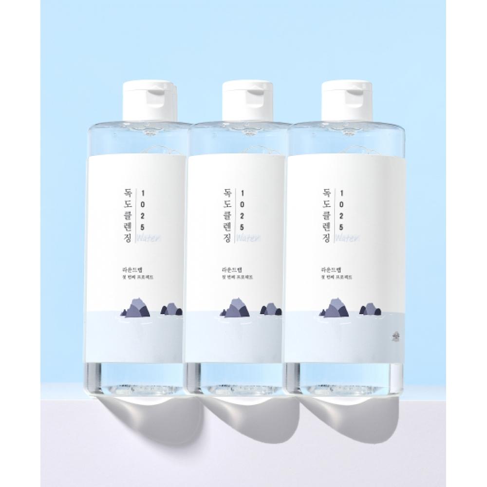 Roundlab [3pack] 1025 Dokdo Cleansing Water 400ml NONE