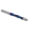 Flush Trim Bit with Bearing 1 4 Inch Shank Spiral Down Cut Carbide Router Bit Woodworking Milling Cutter