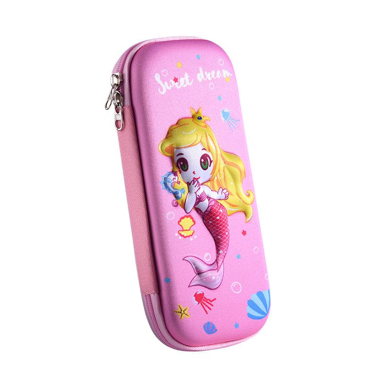 Large 3D Cartoon Pencil Case for Primary School Students