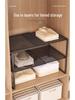 Retractable Wardrobe & Cabinet Organizer: Space-Saving Pull-Out Partition for Clothes & Shoes