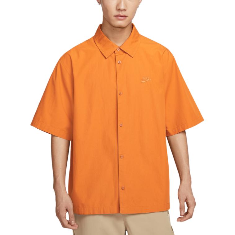 Nike Club Fashion Comfortable Versatile Skin-Friendly Short Sleeve Shirt Men shirts HJ2030-815