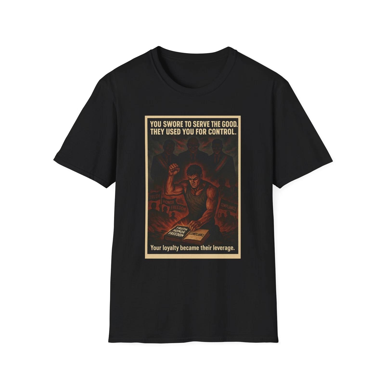 They Used You For Control Shirt, Anti-Marxist American Pride Tee, Patriotic Tee XL