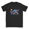 Unisexs TShirts Funny Sarcastic Humor Cotton Tees Short Sleeve Dolphin Undiagnosed Aint Right  Round Neck Clothes Plus Size