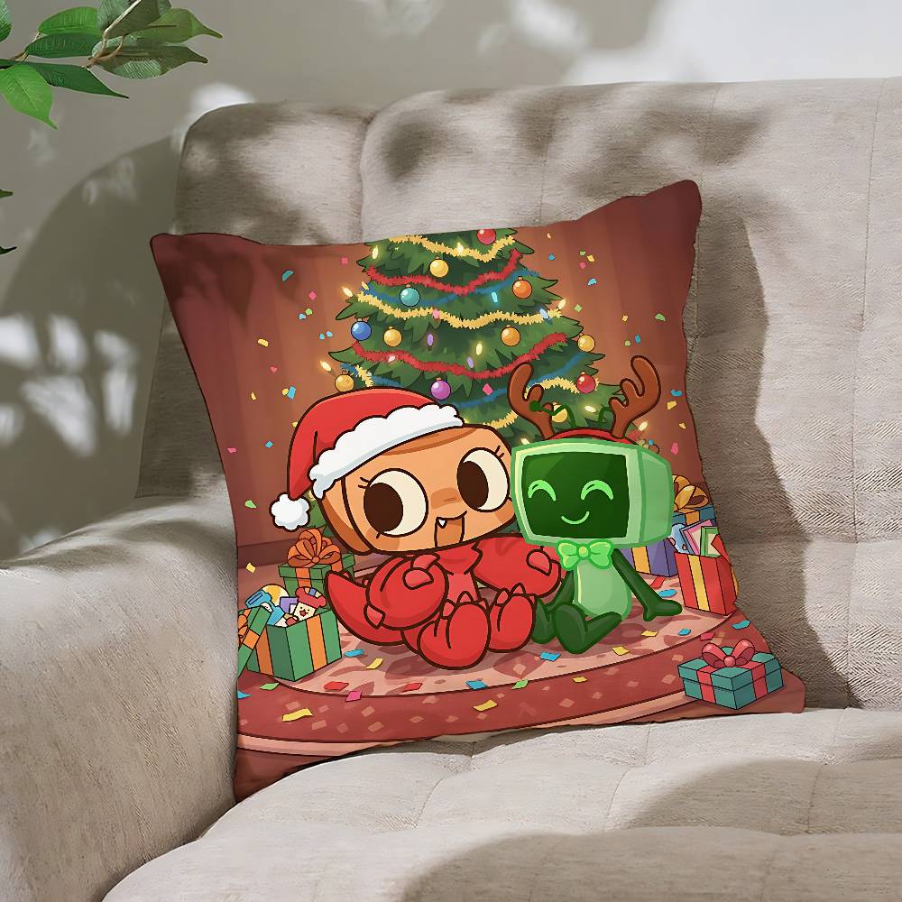 

Dandys World Pillow Case Throw Pillow Cover Nordic Vintage Style Cushion Covers Home Living Room Sofa Couch Seat Decor 16x16Inch