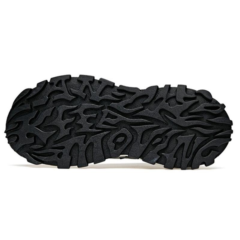 Anta Textile, Synthetic Leather Low top Cushioning Slip Resistant Abrasion Resistant Breathable Chunky Sneakers Men's Sneakers