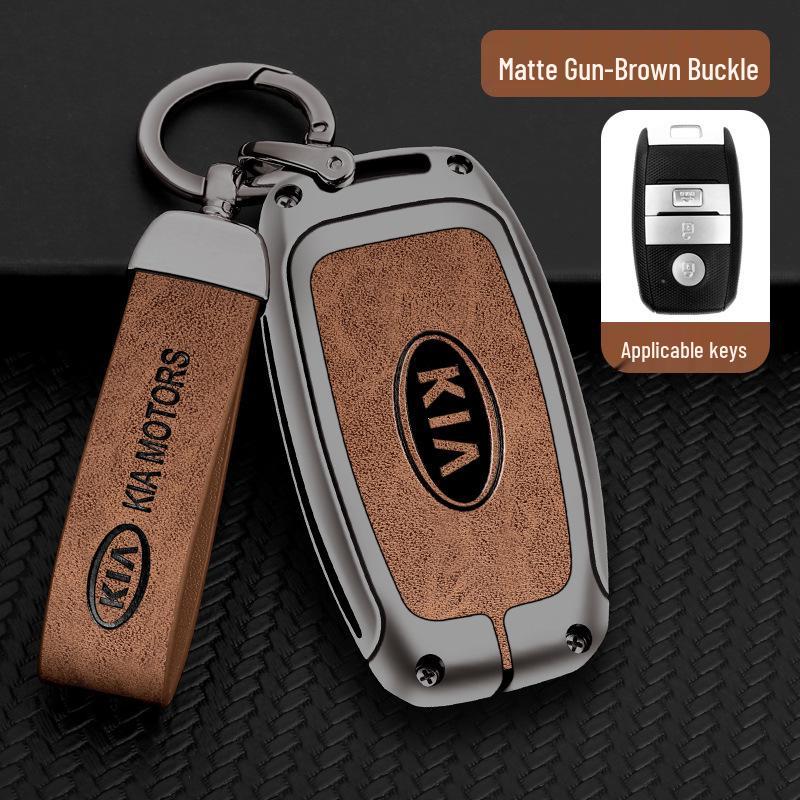 Kia Key Cover Fit for KX3, Arro, K3, Sportage, K5, KX5, KX-Cross, Yipao Model - Protective Buckle Included