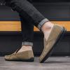 Doudou Shoes Men's Breathable Hollow Casual Trend Men's Shoes One Pedal Foot Cover Men's New Summer Models