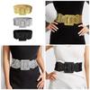 Waist Belt Chain Punk Glitter Buckle Underbust for Casual Costume Belt for Party