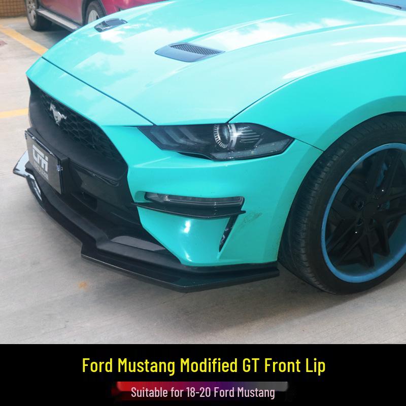 Ford Mustang GT Carbon Fiber Front Lip & Body Kit Upgrade (2018-2020)