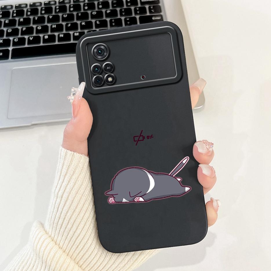 For Xiaomi Poco M4 Pro 4G Case PocoM4 5G Cute Panda Cartoon Cover Soft TPU Phone Case For Xiaomi Poco X4 Pro PocoM4 Pro 5G Shell