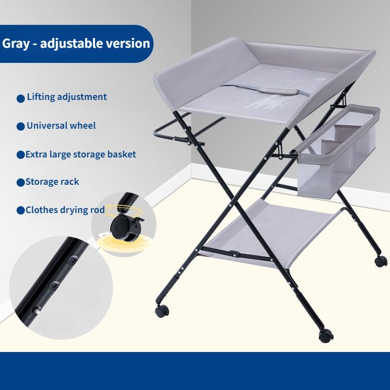 0-3 Years Old Newborn Foldable Multifunctional Care Diaper Nursing Table Household Baby Diapers Changing Table