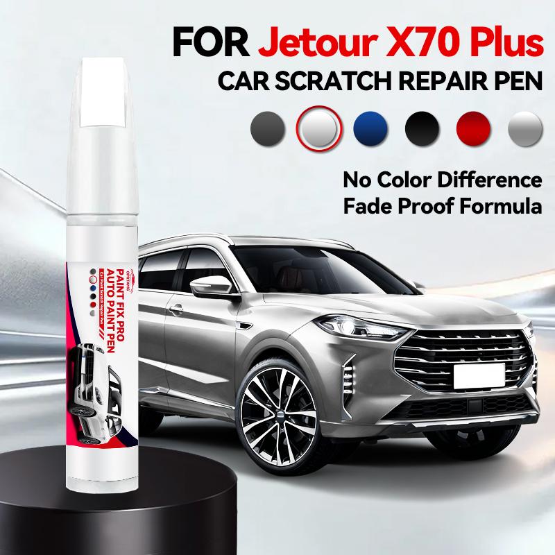 Für Chirey Chery Jetour X70 X70 Plus 2018-2025 T1X Lackreparaturstift Touch-Up Kratzerentferner DIY Autozubehör Schwarz Weiß