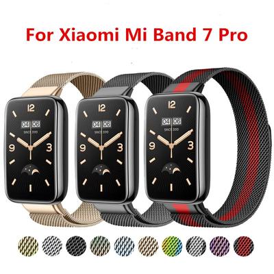 Metall Strap Für Xiaomi Mi Band 7 Pro Armband Schraubenlose Edelstahl Armband Für Xiaomi Mi band 7Pro mi band 7 pro Straps