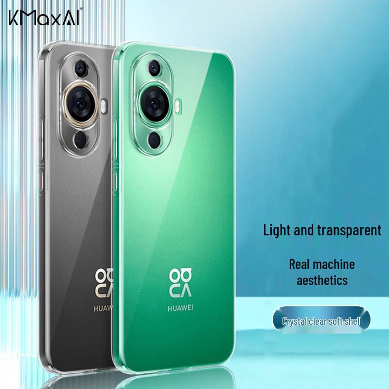 KMaxAI Clear TPU Phone Case for Huawei Nova Series
