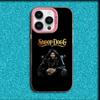 Rapper S-Snoop Dogg Phone Case For iPhone 16,15,14,13,12,11,Mini,Pro,MAX Pink Matte Silicone Cover