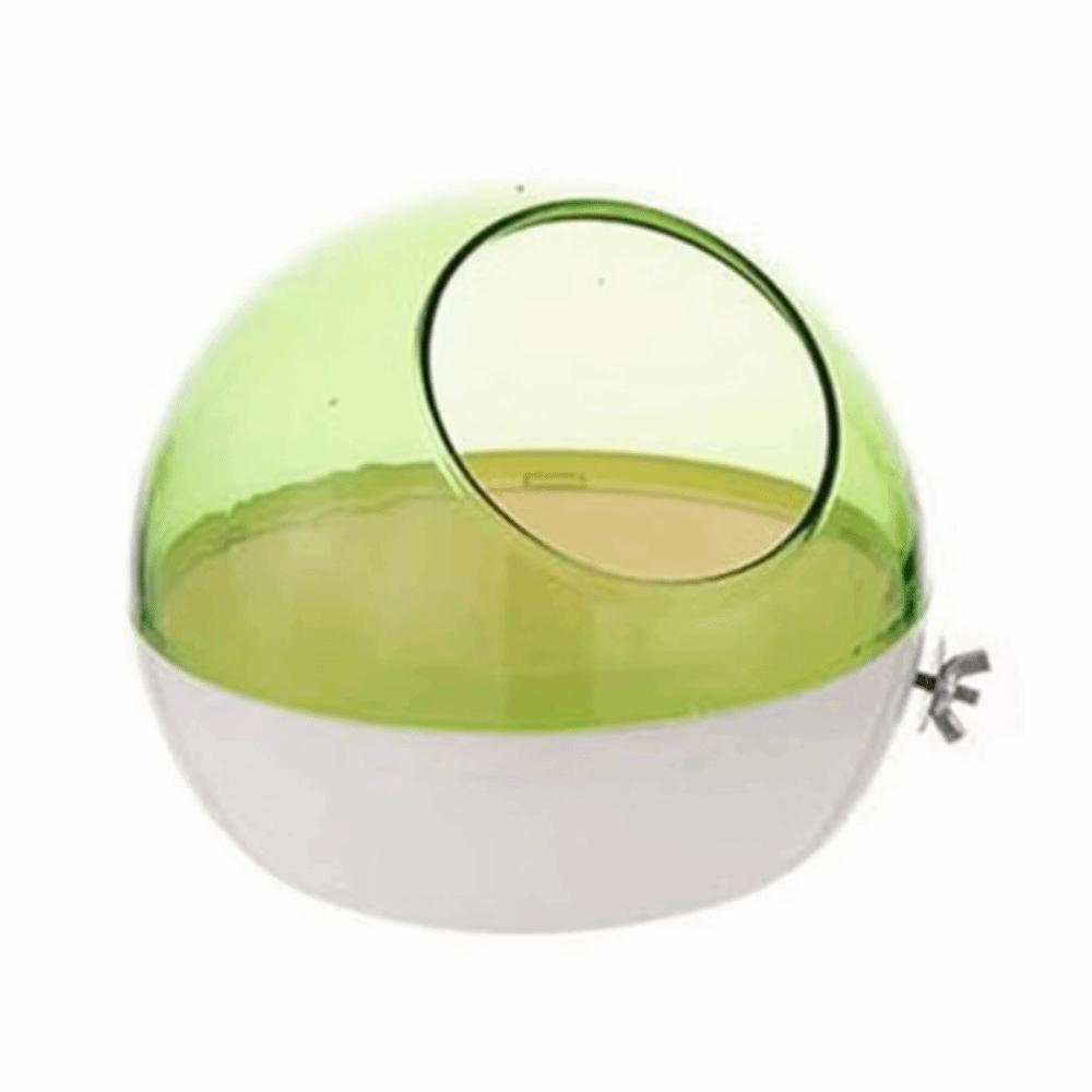 Creative Space Capsule Bird Nest Bite Resistant Transparent Parrot Nest House Clear Observation Warming Hamster Bathtub