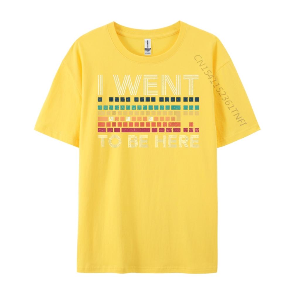 Lustiges PC-Gamer Ich war AFK, um hier zu sein Weg von der Tastatur Rot und Schwarz Grafik T-Shirt für Erwachsene Frühling Herrenbekleidung Angebote