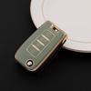 Dongfeng Venucia Car Key Case: Gold Edge Protective Shell for D60, T60plus/EV, T90, T70 with Buckle