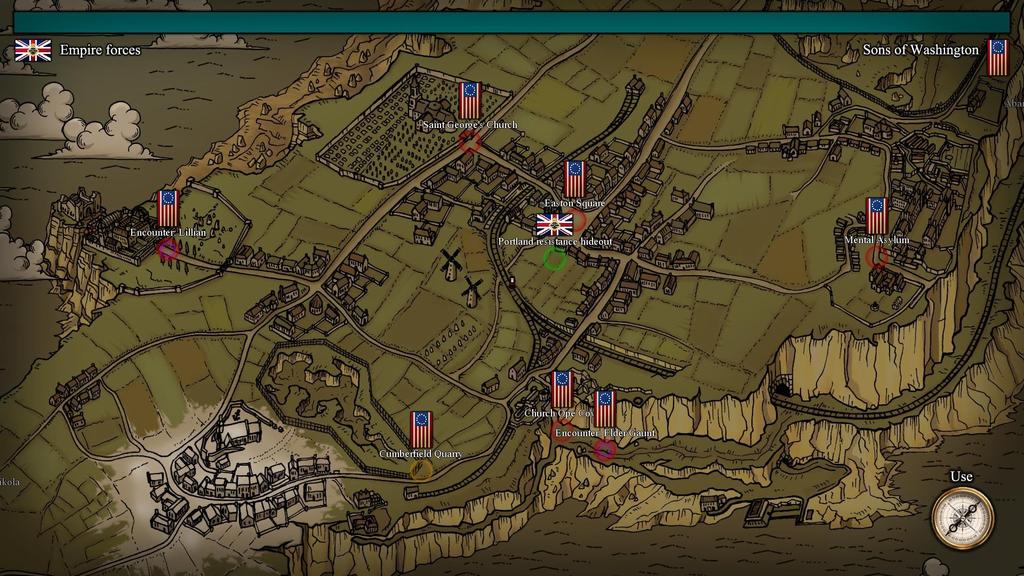 Into The Fray North PS5 Skautfold (Importer versjon Amerika) -