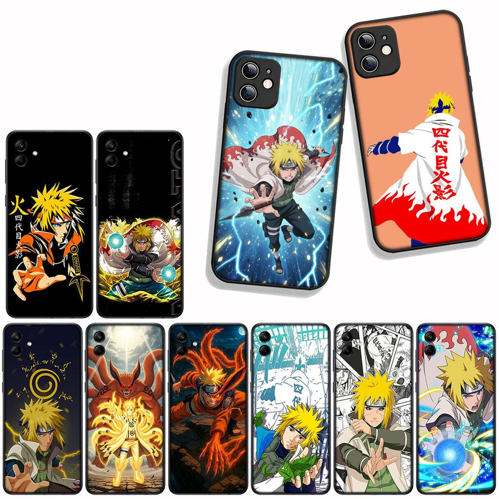For Samsung Galaxy A55 A54 A25 A36 A17 A26 A35 A33 A34 A14 A37 S8 S9 S20 S21 FE S10 Plus Case Anime Narutos Namikaze Minato